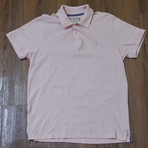 Thomas Pink Light Pink Short Sleeve Polo Shirt for men zise m used exelent condi